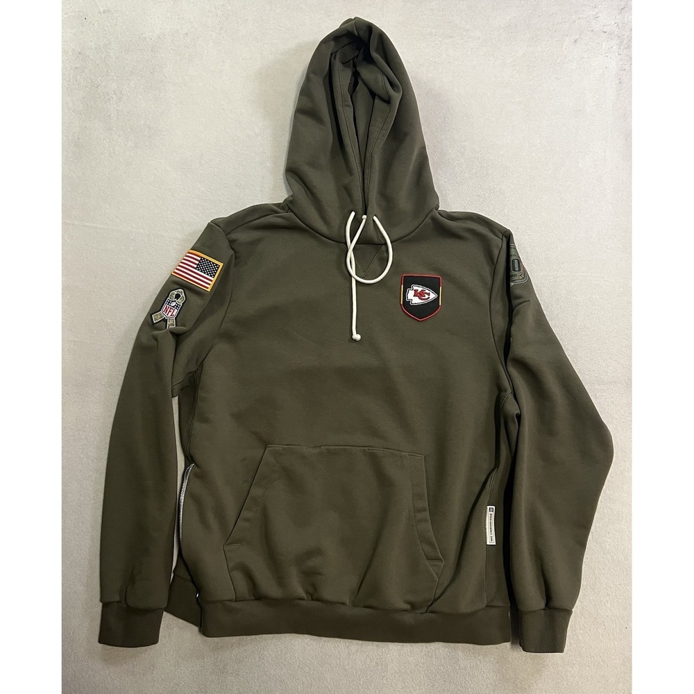 Nike NFL San Francisco 49ers Salute to Service 2025 Standard Issue Hoodie Men XL